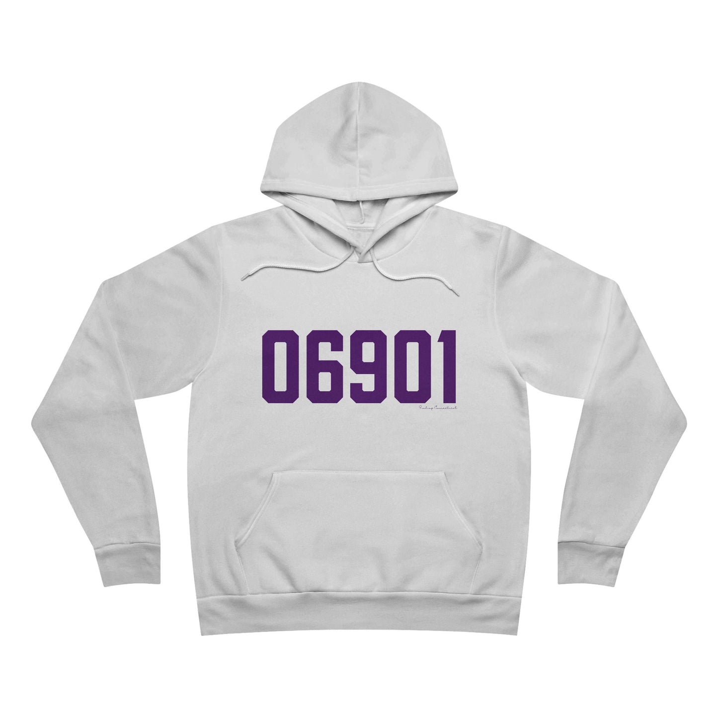 06901 Stamford Connecticut Zip Code Unisex Sponge Fleece Pullover Hoodie Sweatshirt