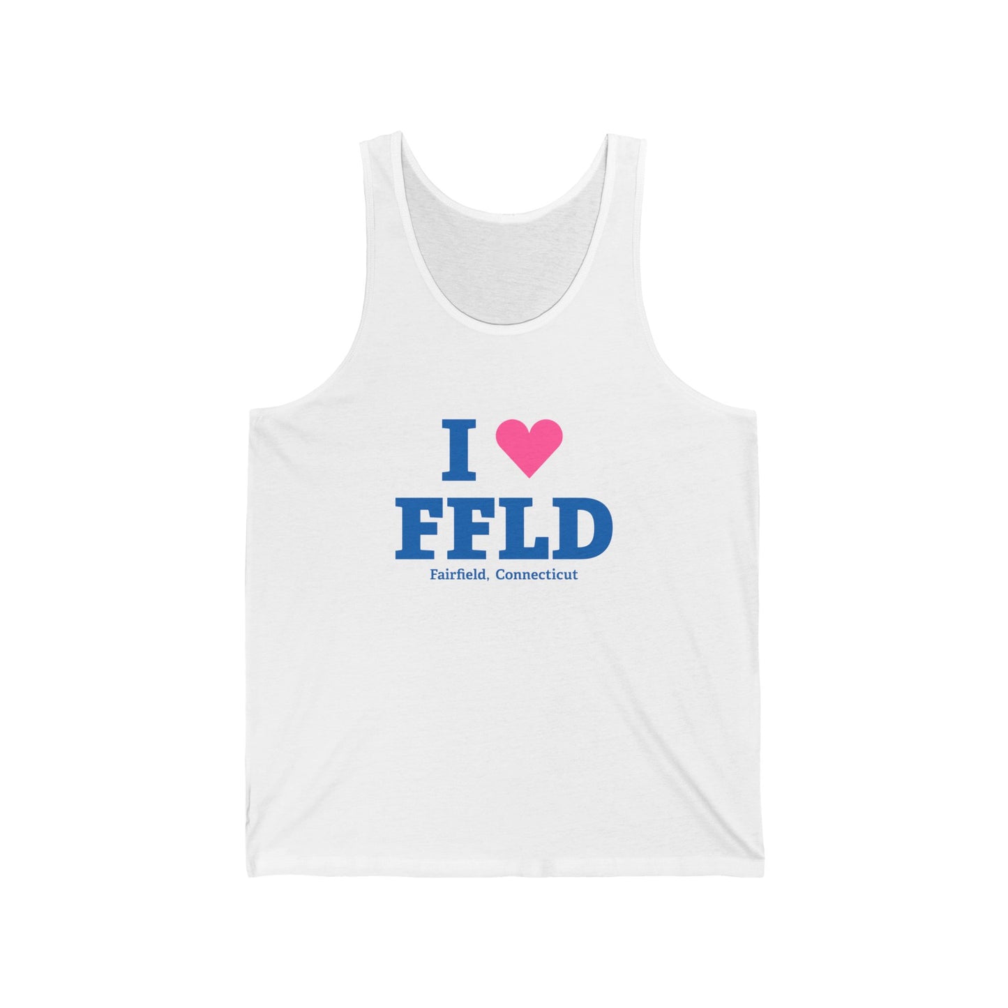 I Heart FFLD Unisex Jersey Tank Top