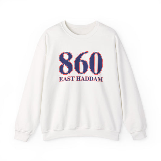 860 East Haddam Red White & Blue Unisex Heavy Blend™ Crewneck Sweatshirt