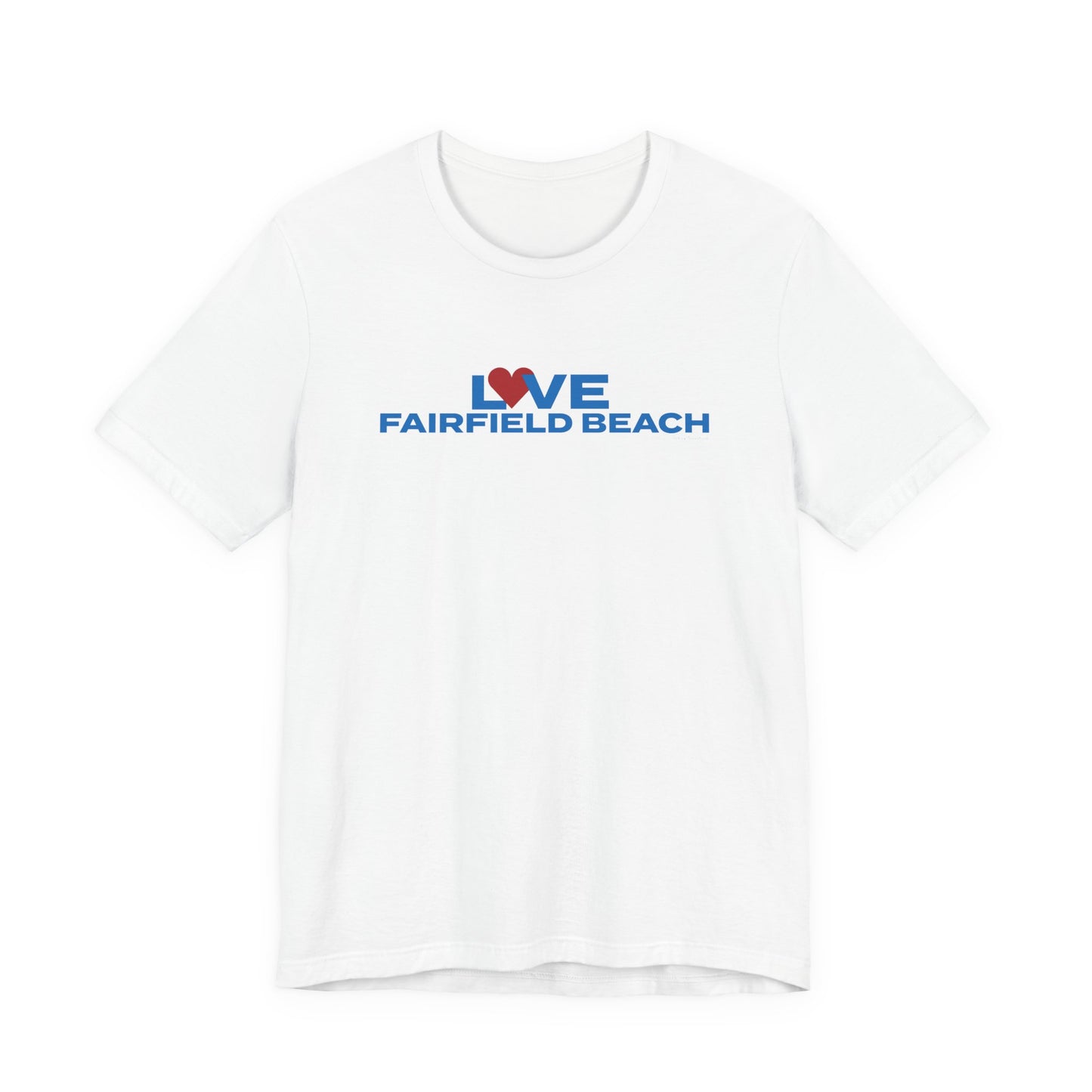 Love Fairfield Beach Unisex Jersey Short Sleeve T-Shirt