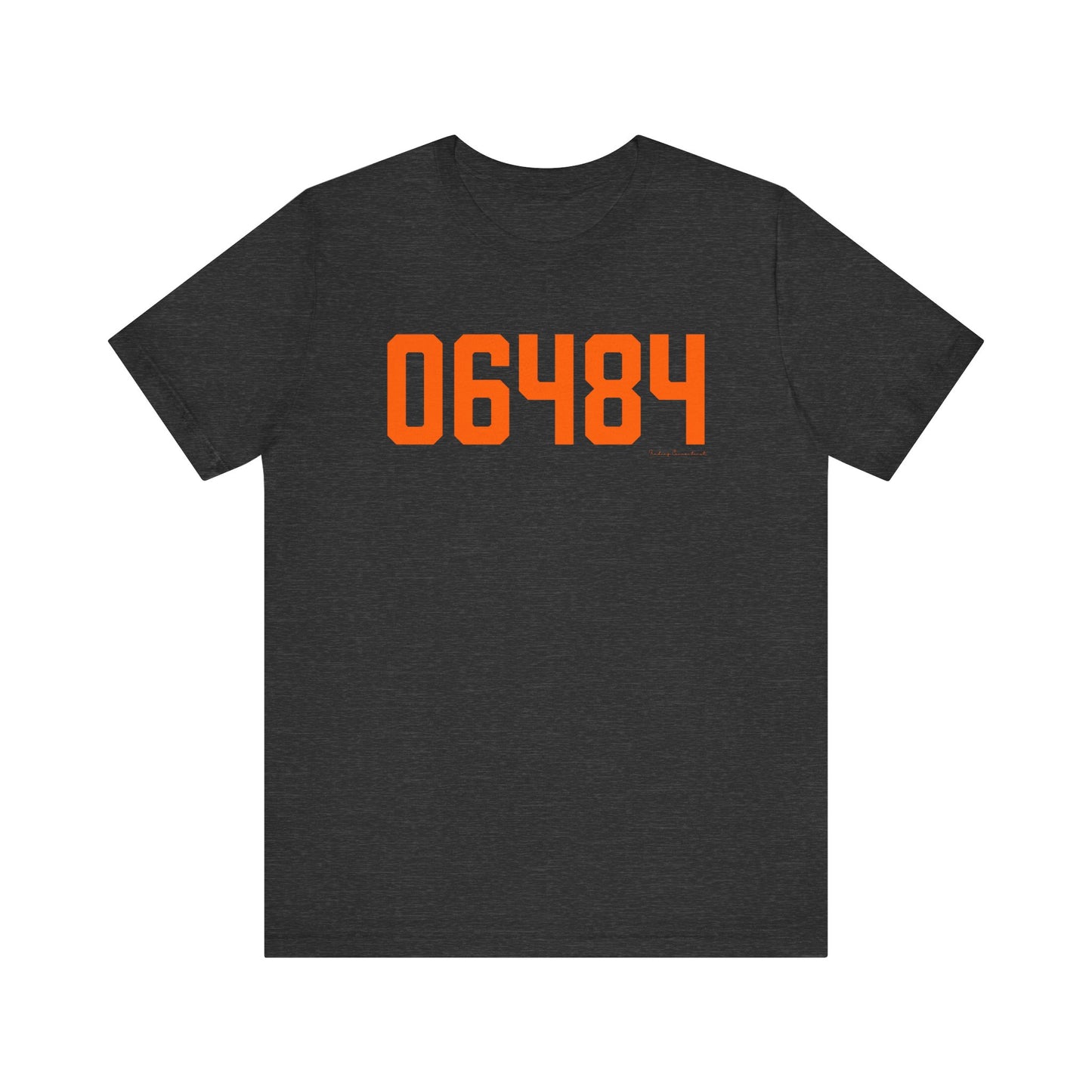 06484 Shelton Connecticut Zip Code Unisex Jersey Short Sleeve T-Shirt