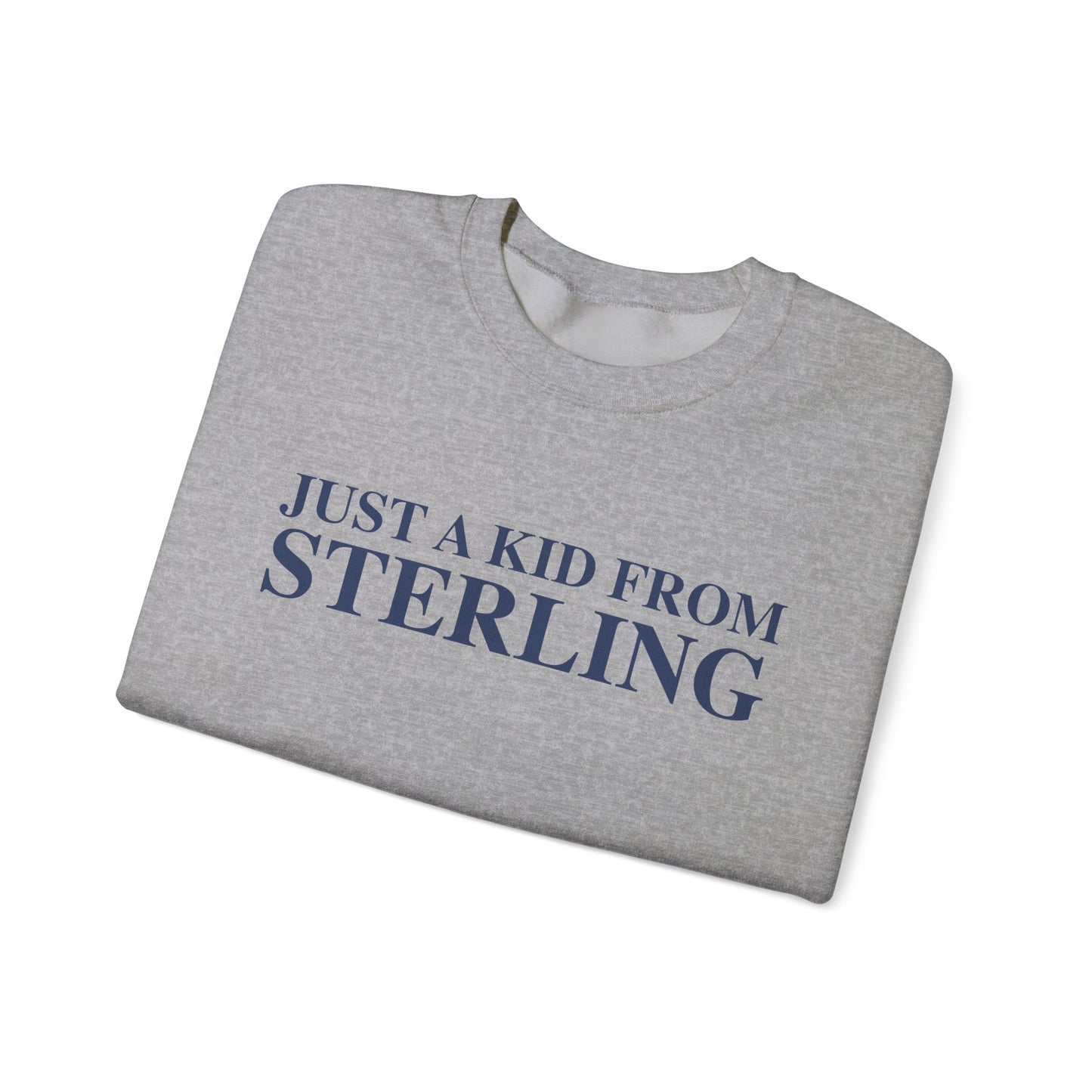 Just a kid from Sterling Unisex Heavy Blend™ Crewneck Sweatshirt