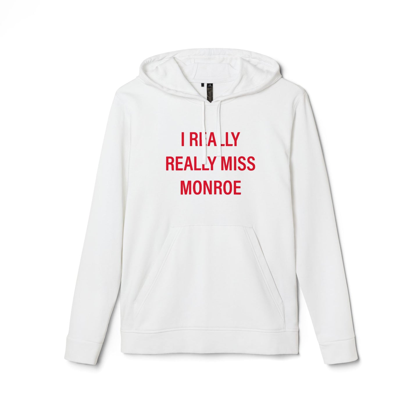 I Really Really Miss Monroe adidas Unisex Fleece Hoodie