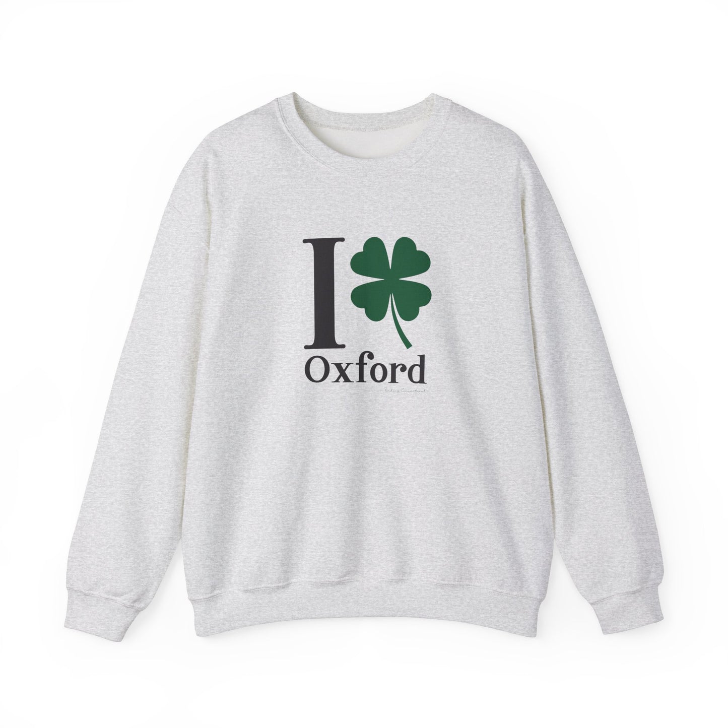I Clover Oxford Unisex Heavy Blend™ Crewneck Sweatshirt
