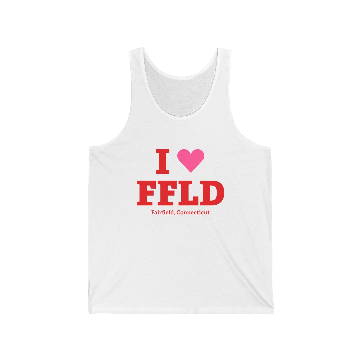 I Heart FFLD Unisex Jersey Tank Top