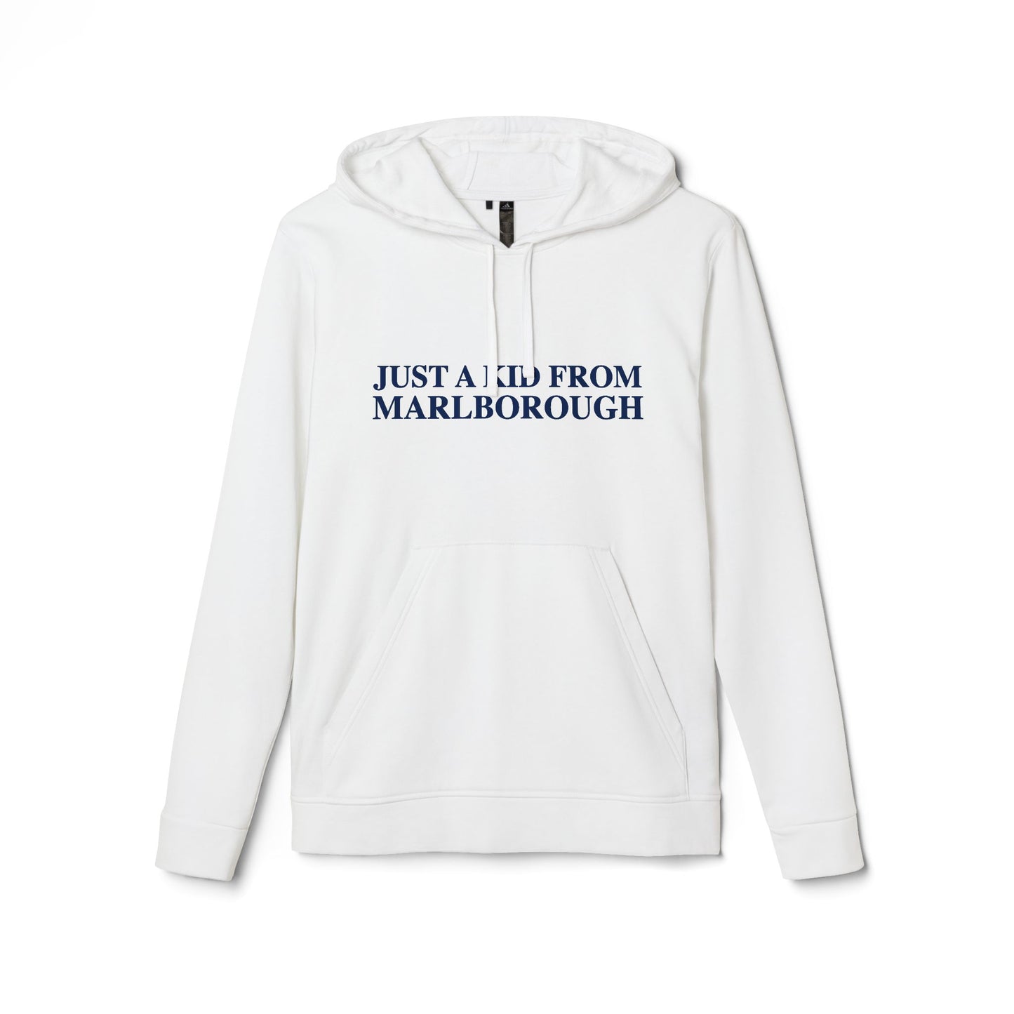 Just a kid from Marlborough adidas Unisex Fleece Hoodie