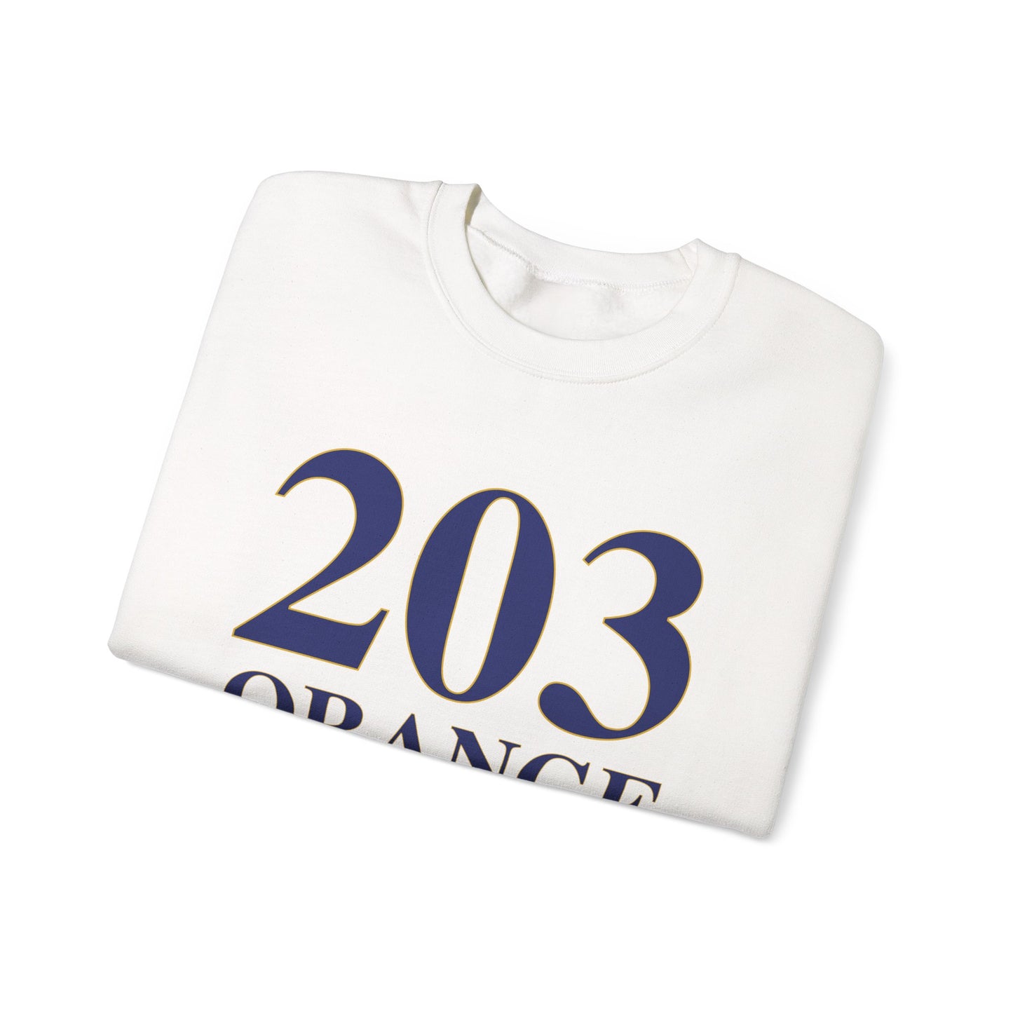 203 Orange Unisex Heavy Blend™ Crewneck Sweatshirt
