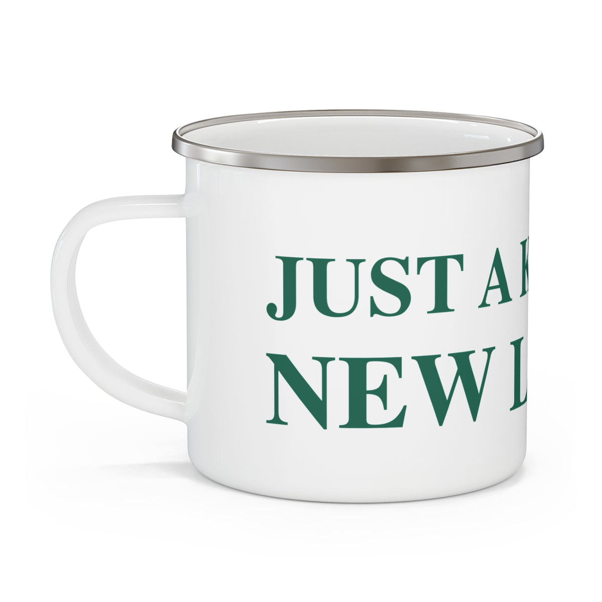 Just a kid from New London Enamel Camping Mug