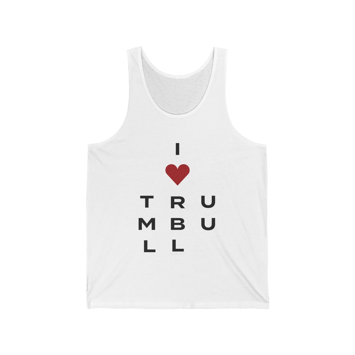 Trumbull Vision Unisex Jersey Tank Top