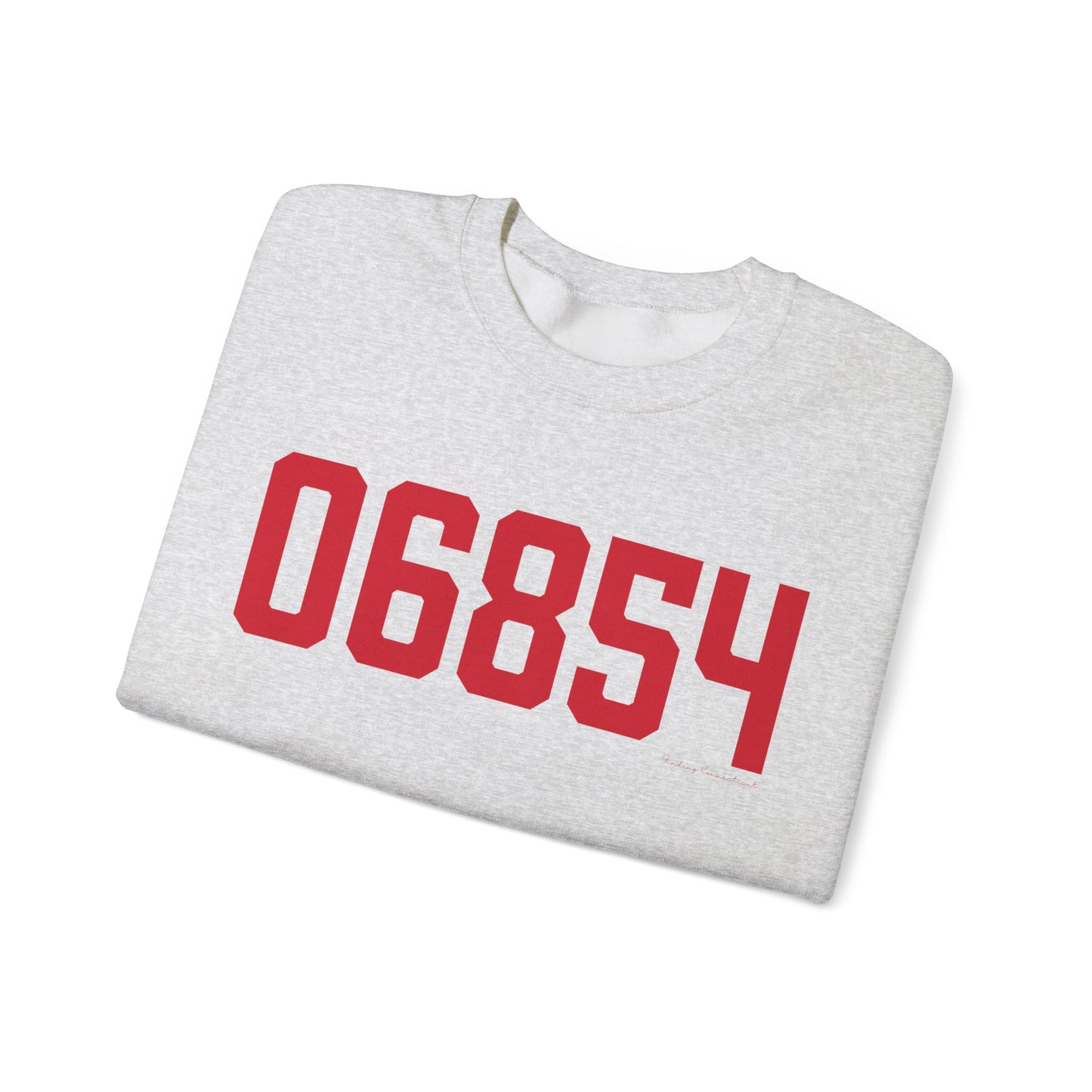 06854 Norwalk Connecticut Zip Code Unisex Heavy Blend™ Crewneck Sweatshirt