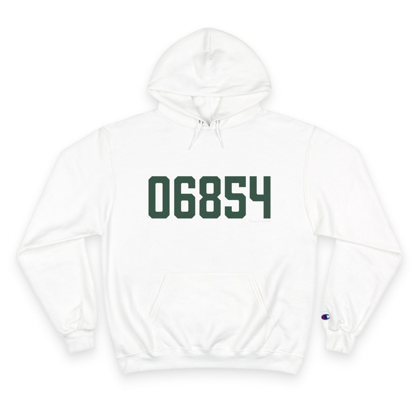 06854 Norwalk Connecticut Zip Code Champion Hoodie Sweatshirt