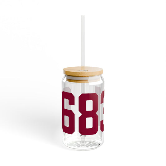 06831 - Greenwich Connecticut Zip Code Sipper Glass, 16oz