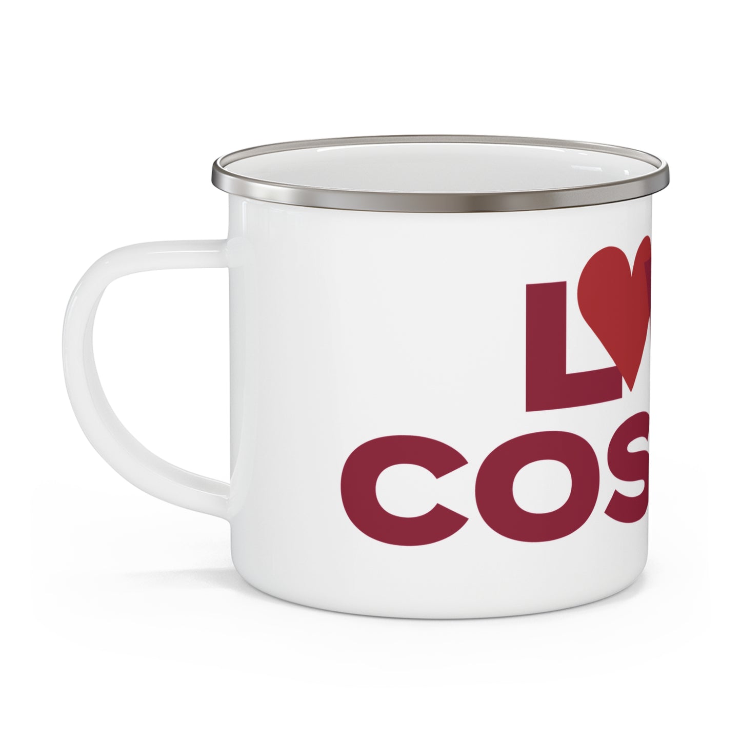 Love Cos Cob Enamel Camping Mug