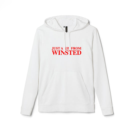 Just a kid from Winsted adidas Unisex Fleece Hoodie