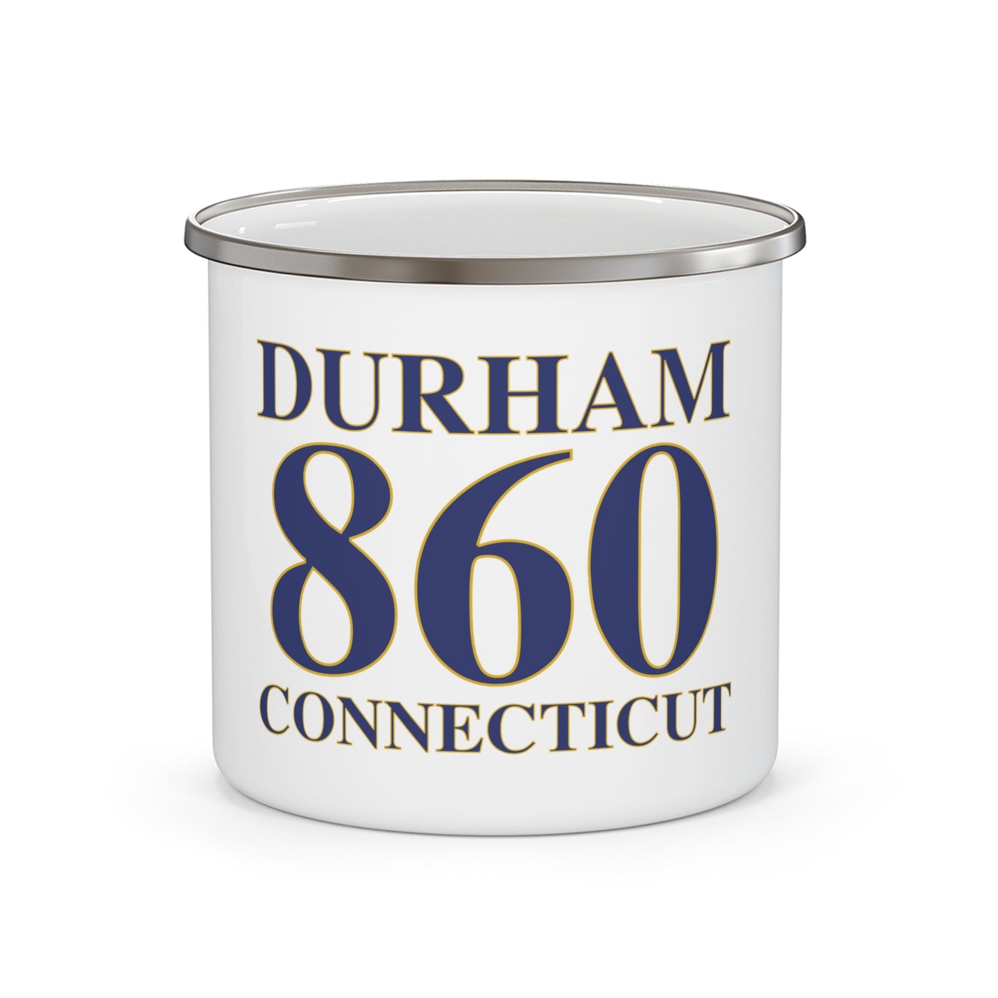 Durham 860 Connecticut Enamel Camping Mug