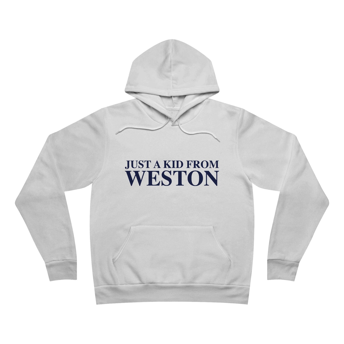Just a kid from Weston Unisex Sponge Fleece Pullover Hoodie