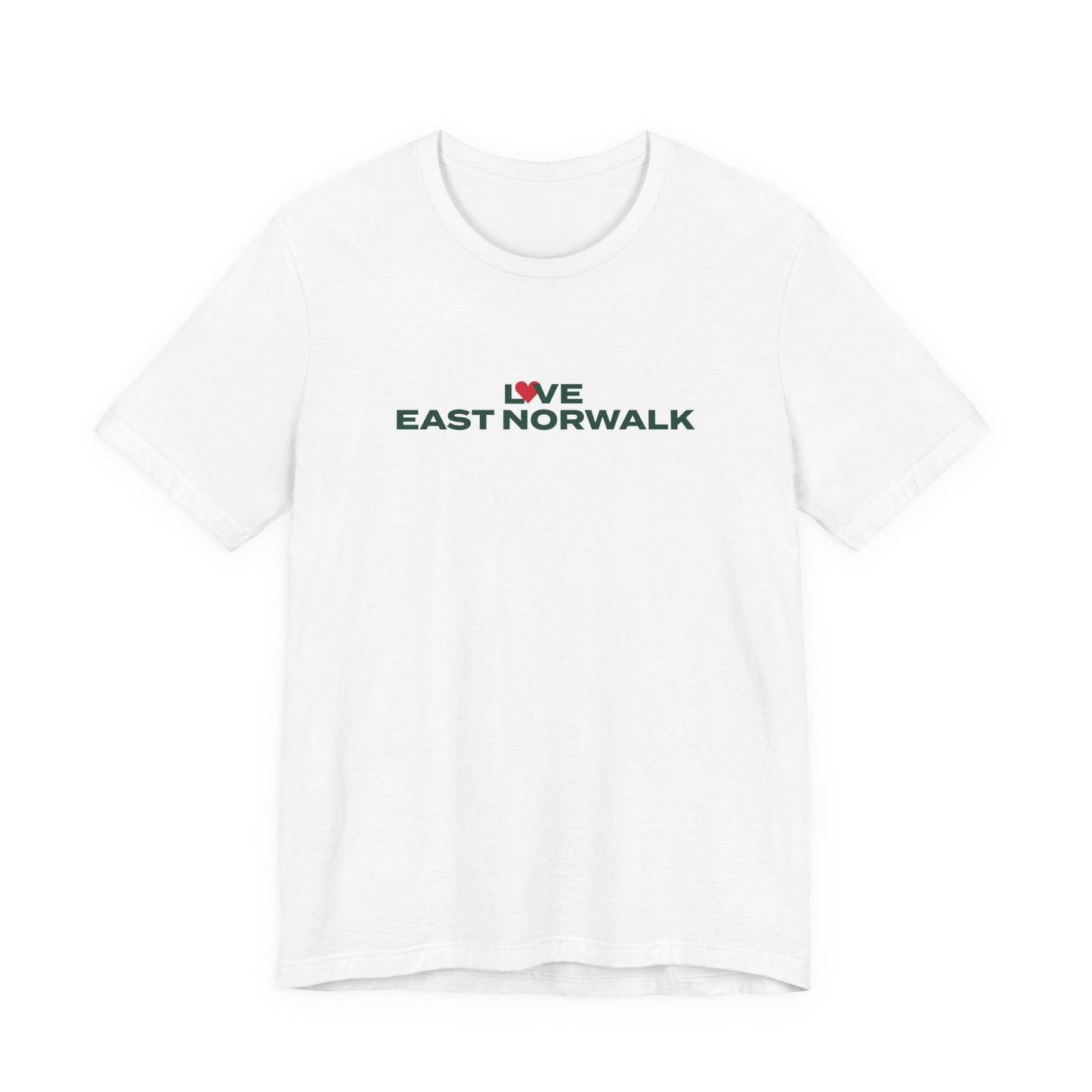 Love East Norwalk Unisex Jersey Short Sleeve T-Shirt
