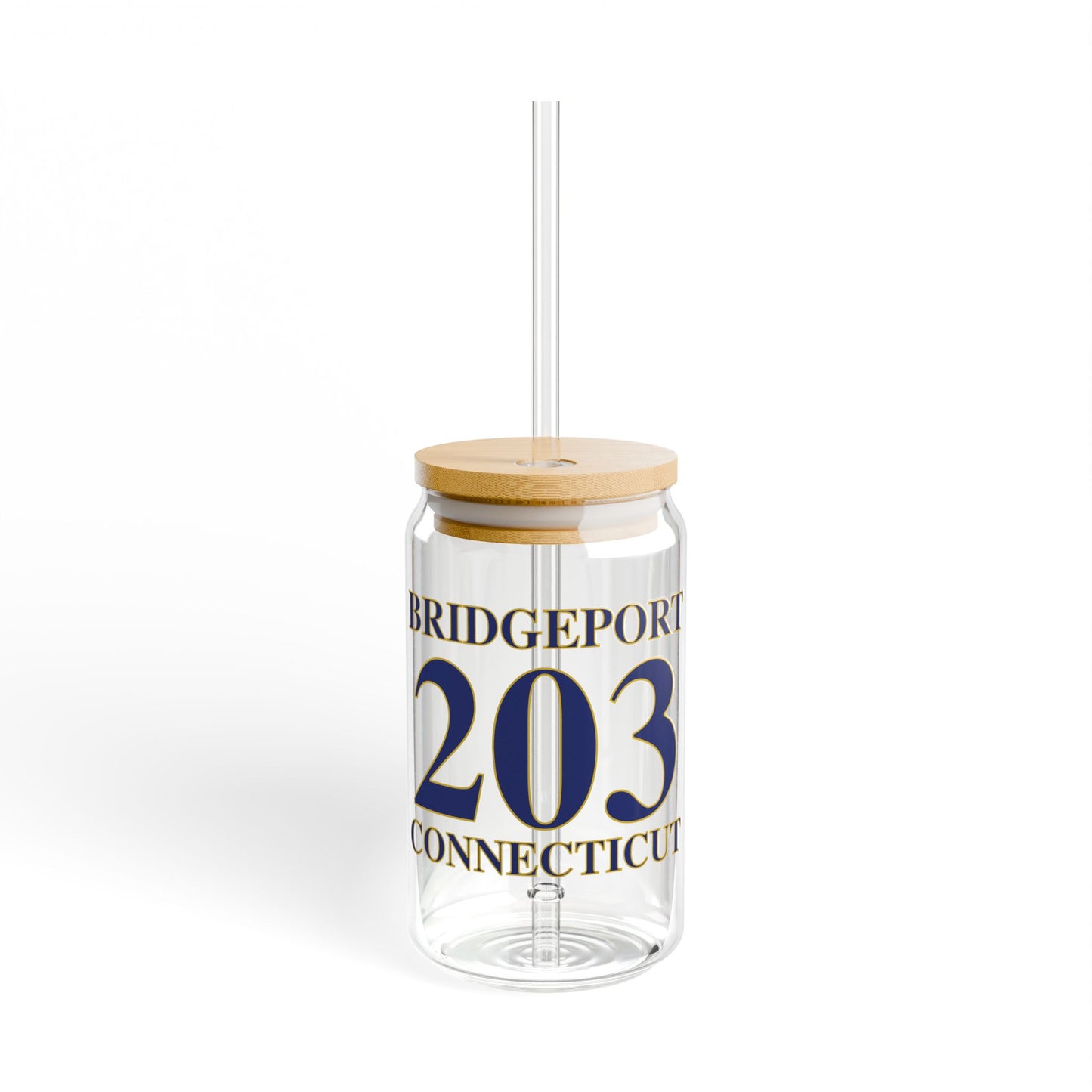 Bridgeport 203 Connecticut Sipper Glass, 16oz