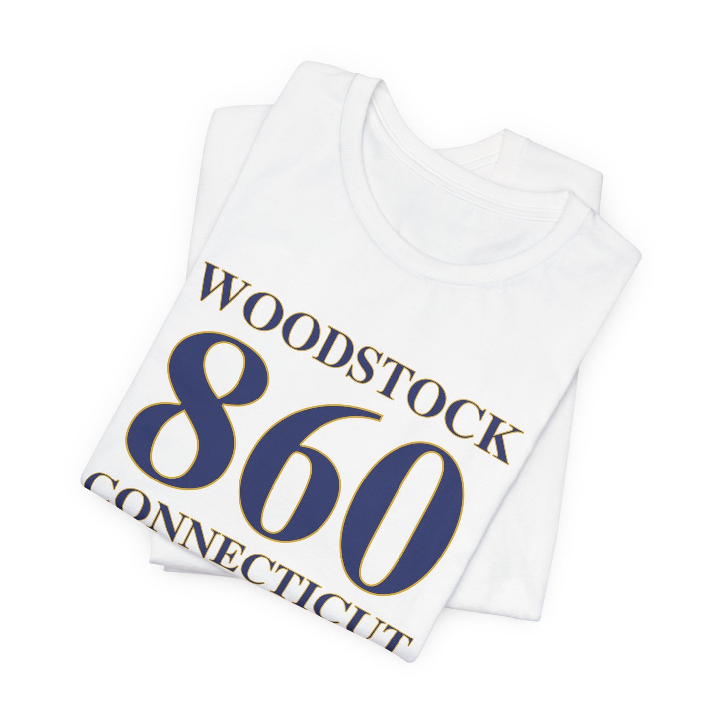 Woodstock 860 Connecticut Unisex Jersey Short Sleeve T-Shirt