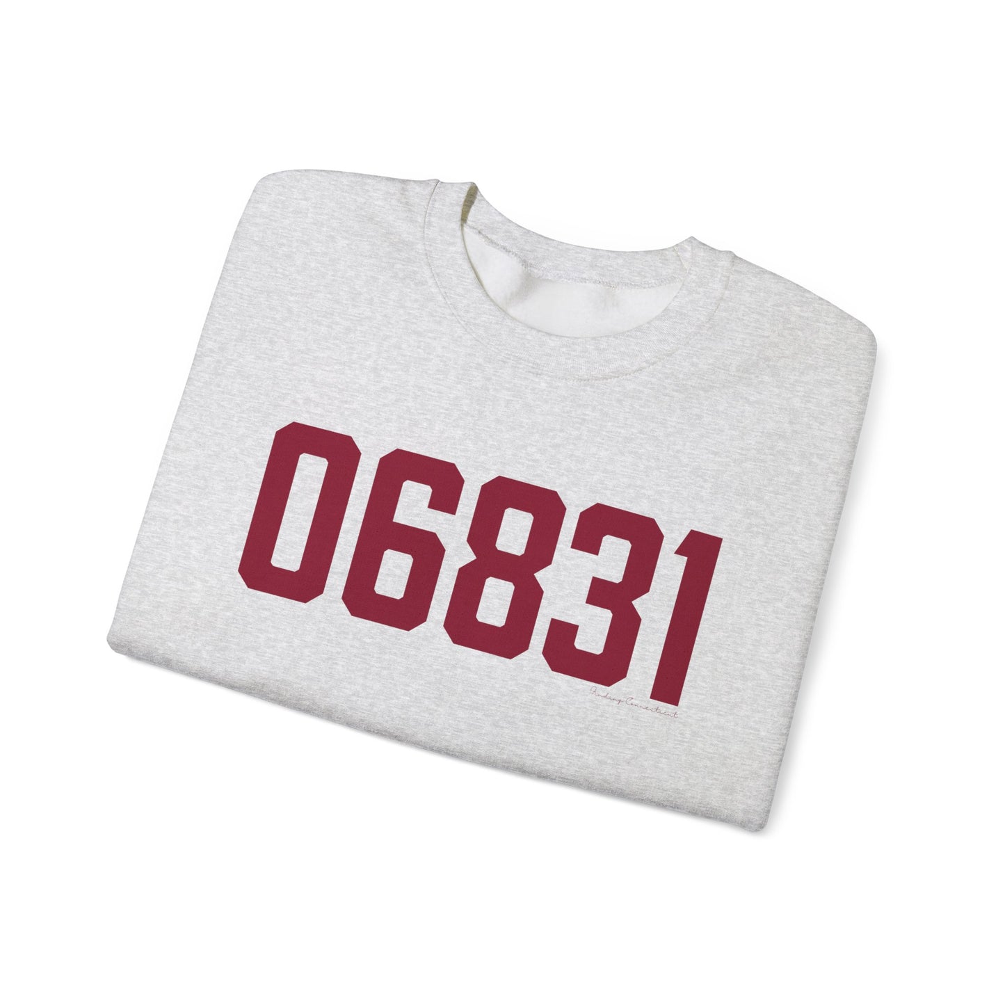 06831 - Greenwich Connecticut Zip Code Unisex Heavy Blend™ Crewneck Sweatshirt