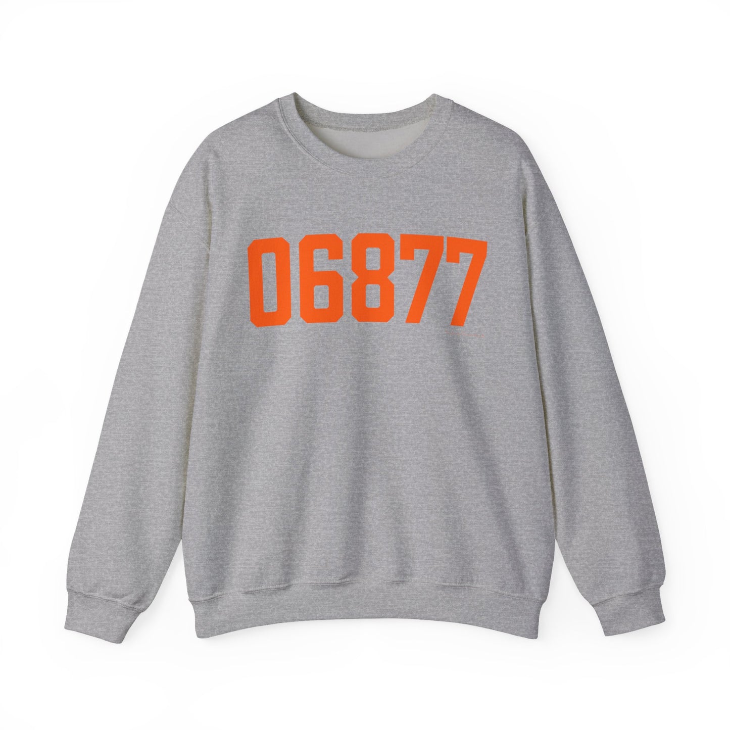 06877 Ridgefield Connecticut Zip Code Unisex Heavy Blend™ Crewneck Sweatshirt