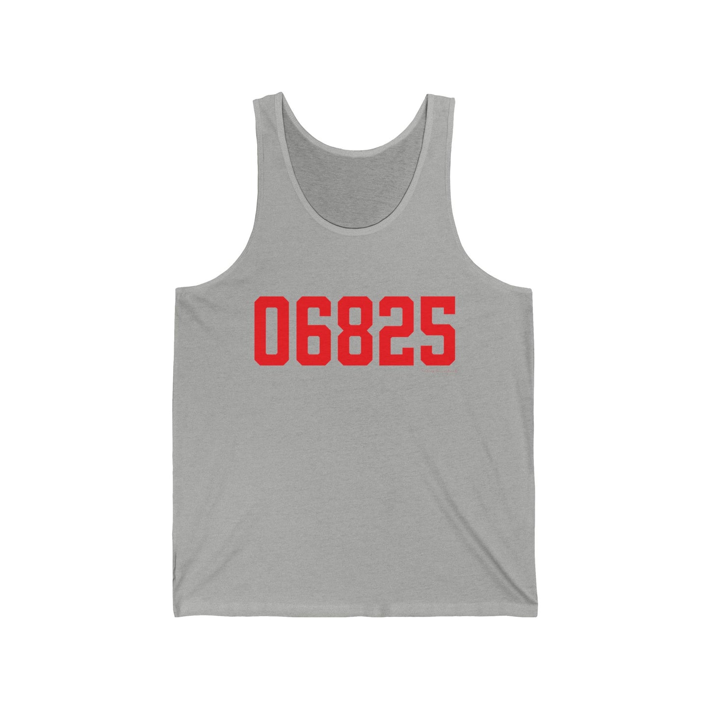 06825 Fairfield Connecticut Zip Code Unisex Jersey Tank Top