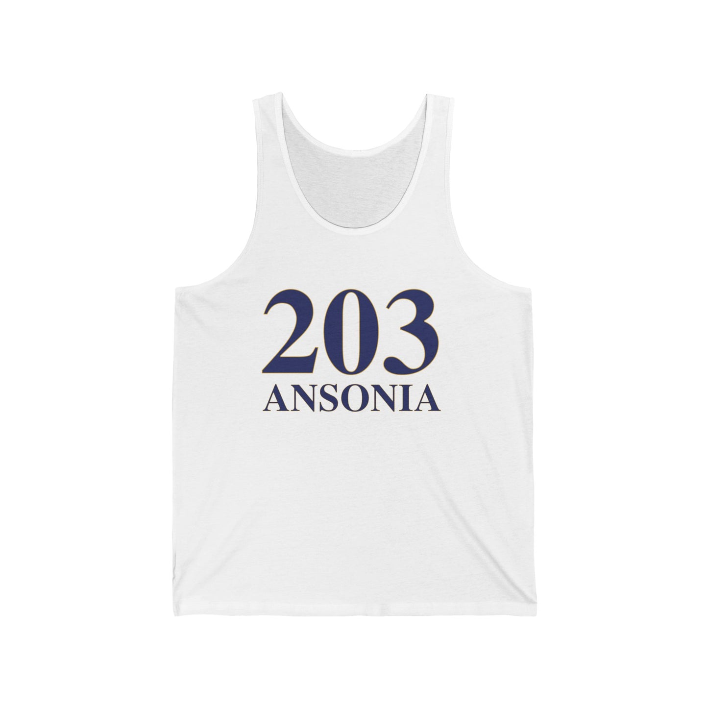 203 Ansonia Unisex Jersey Tank Top