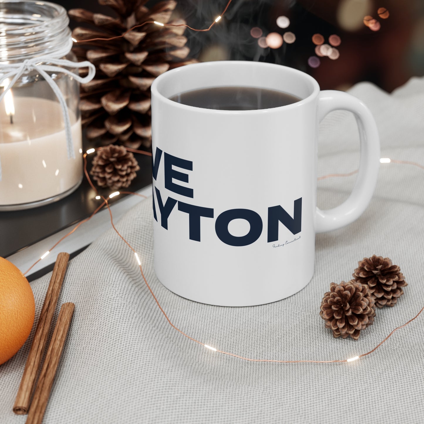 Love Rowayton Mug 11oz