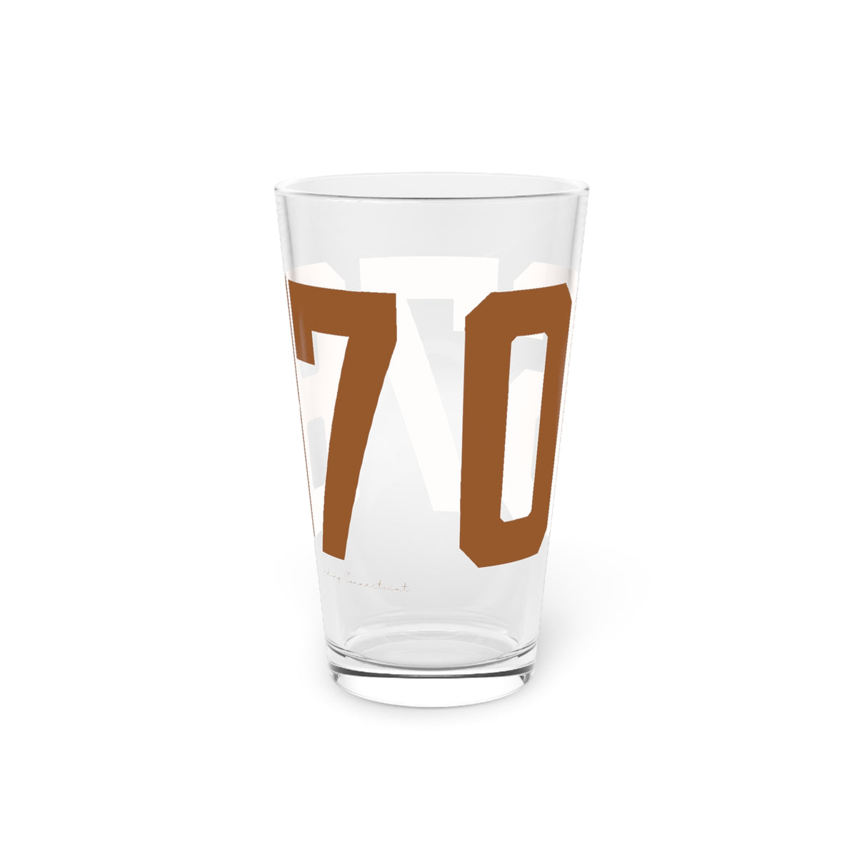 06787 Thomaston Connecticut Zip Code Pint Glass, 16oz