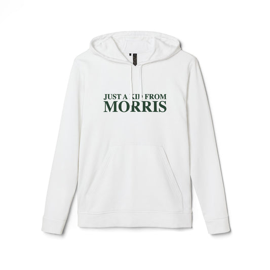 Just a kid from Morris adidas Unisex Fleece Hoodie