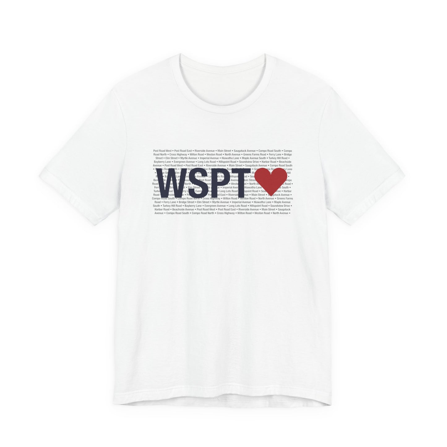 Westport Love Unisex Jersey Short Sleeve T-Shirt