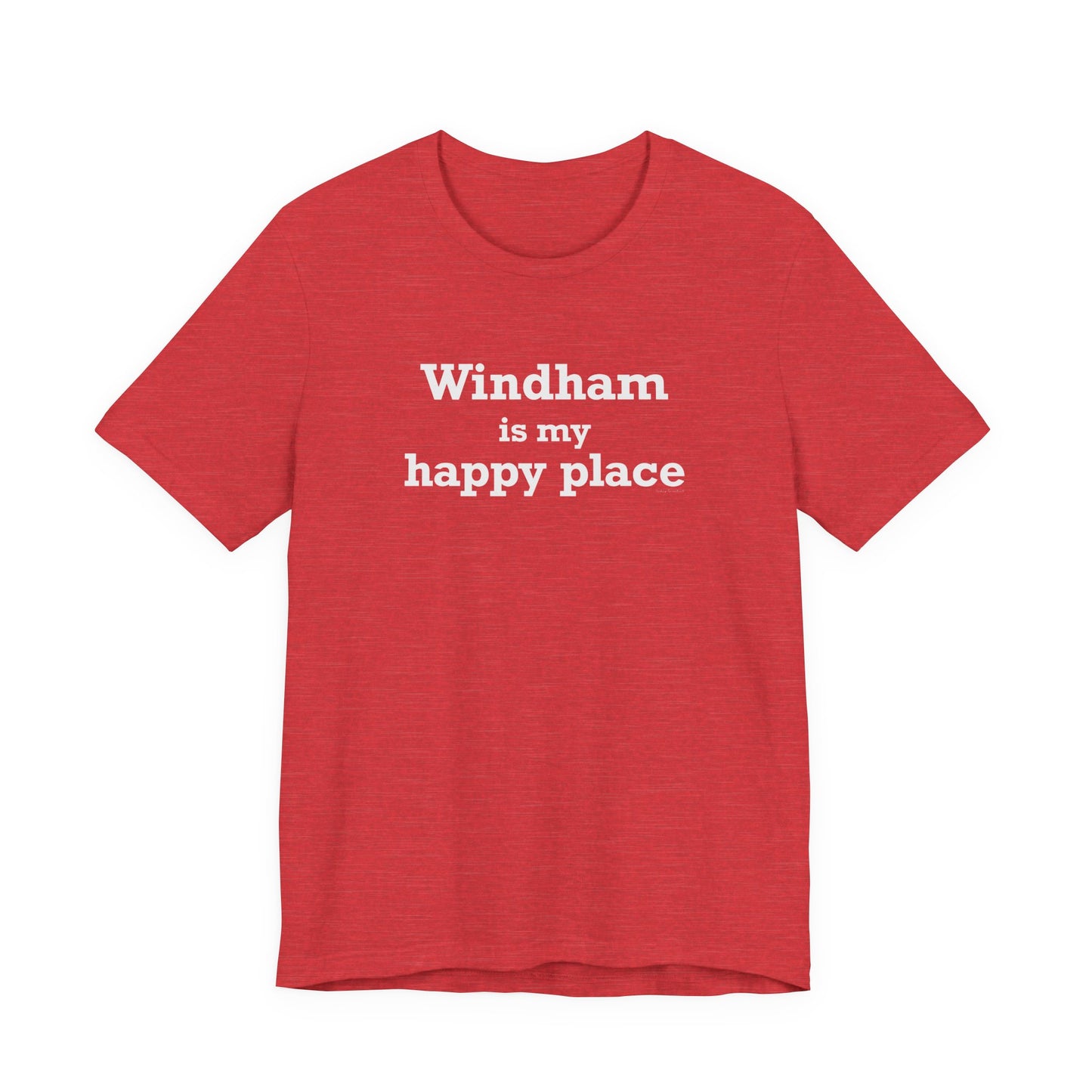 Windham is My Happy Place Unisex Jersey Short Sleeve T-Shirt