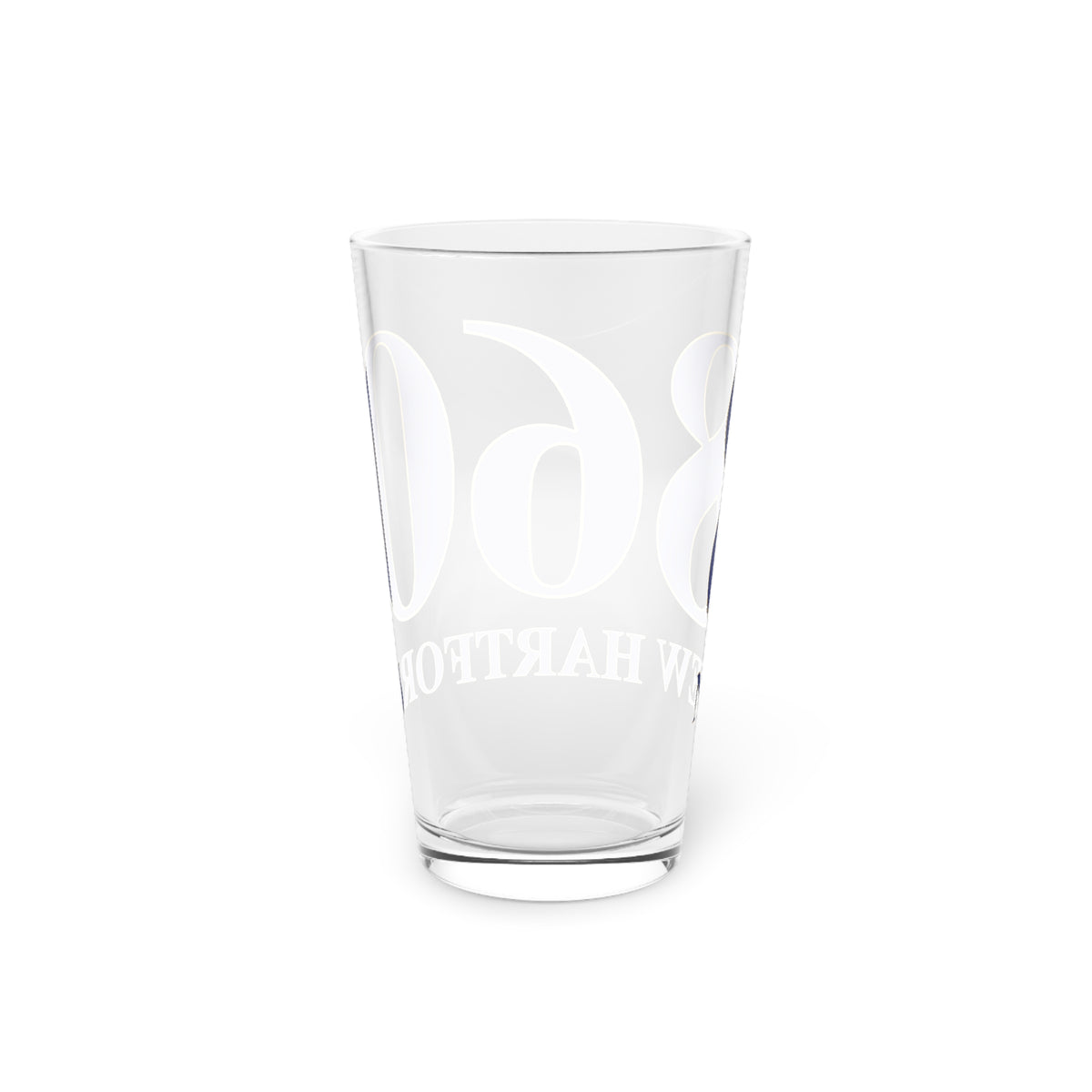 860 New Hartford Pint Glass, 16oz