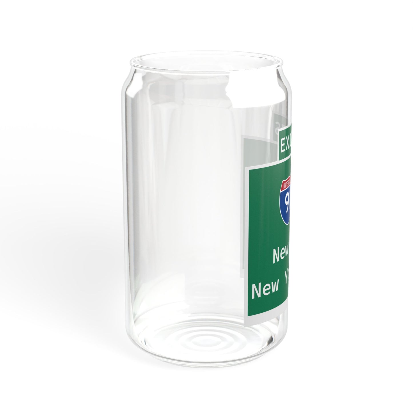 Vintage WCP Exit 67S Sign Sipper Glass, 16oz