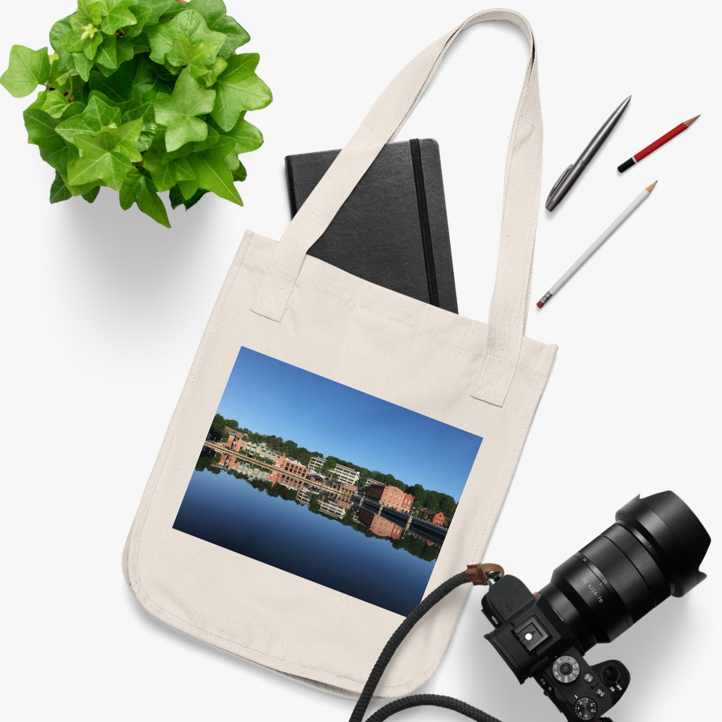 Westport Reflection Organic Canvas Tote Bag