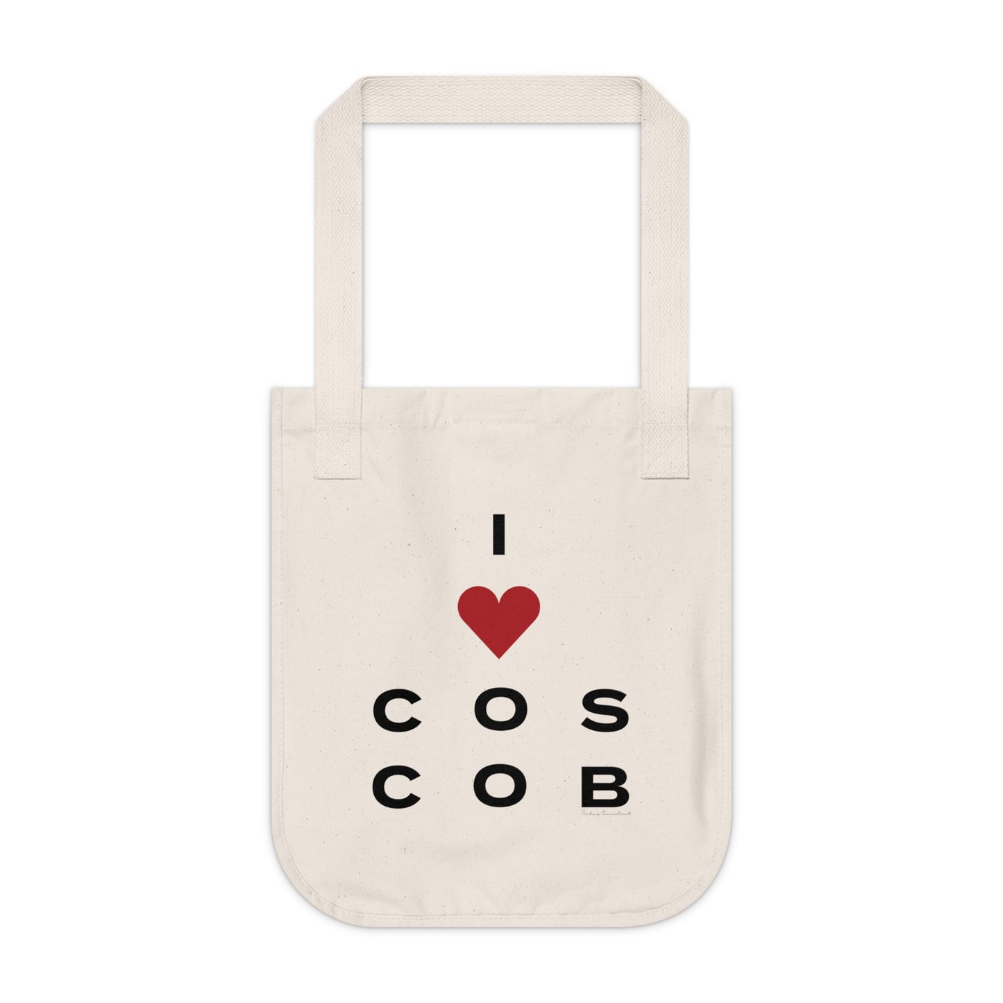 Cos Cob Vision Organic Canvas Tote Bag