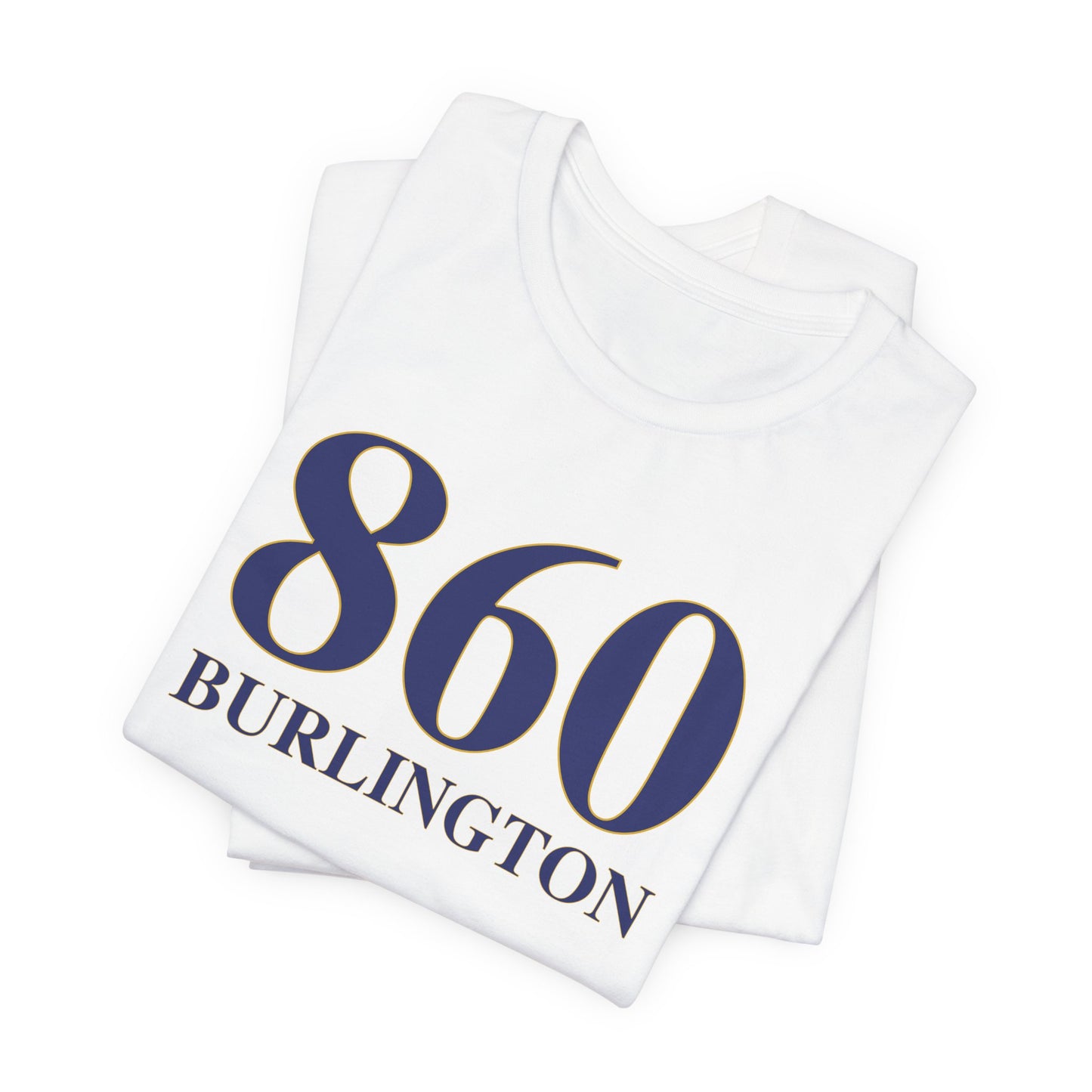 860 Burlington Unisex Jersey Short Sleeve T-Shirt