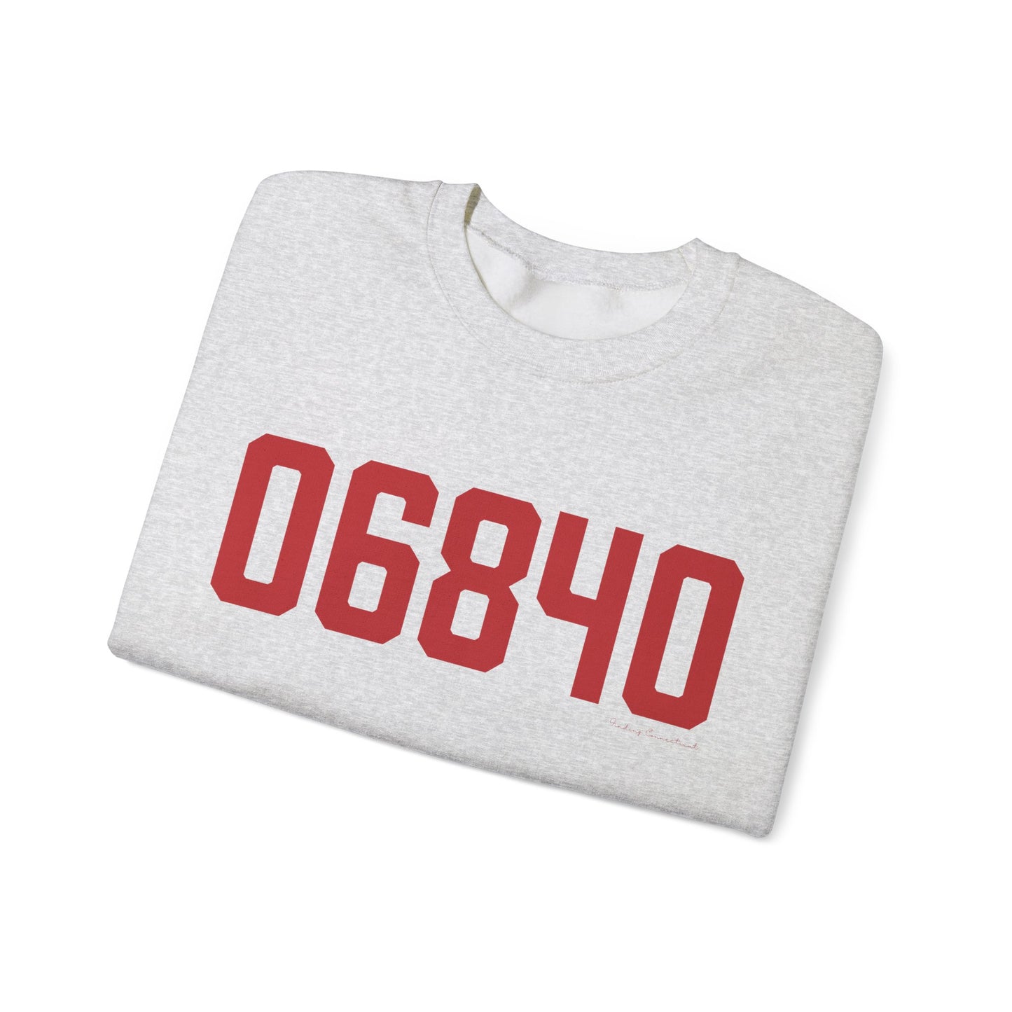 06840 New Canaan Connecticut Zip Code Unisex Heavy Blend™ Crewneck Sweatshirt