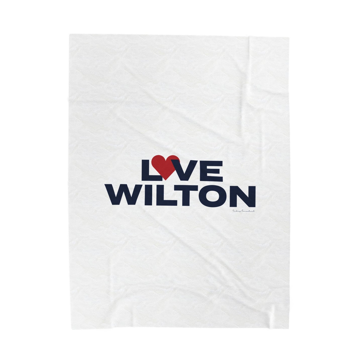 Love Wilton Velveteen Plush Blanket