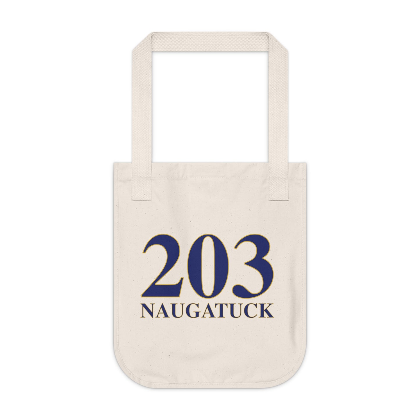 203 Naugatuck Organic Canvas Tote Bag