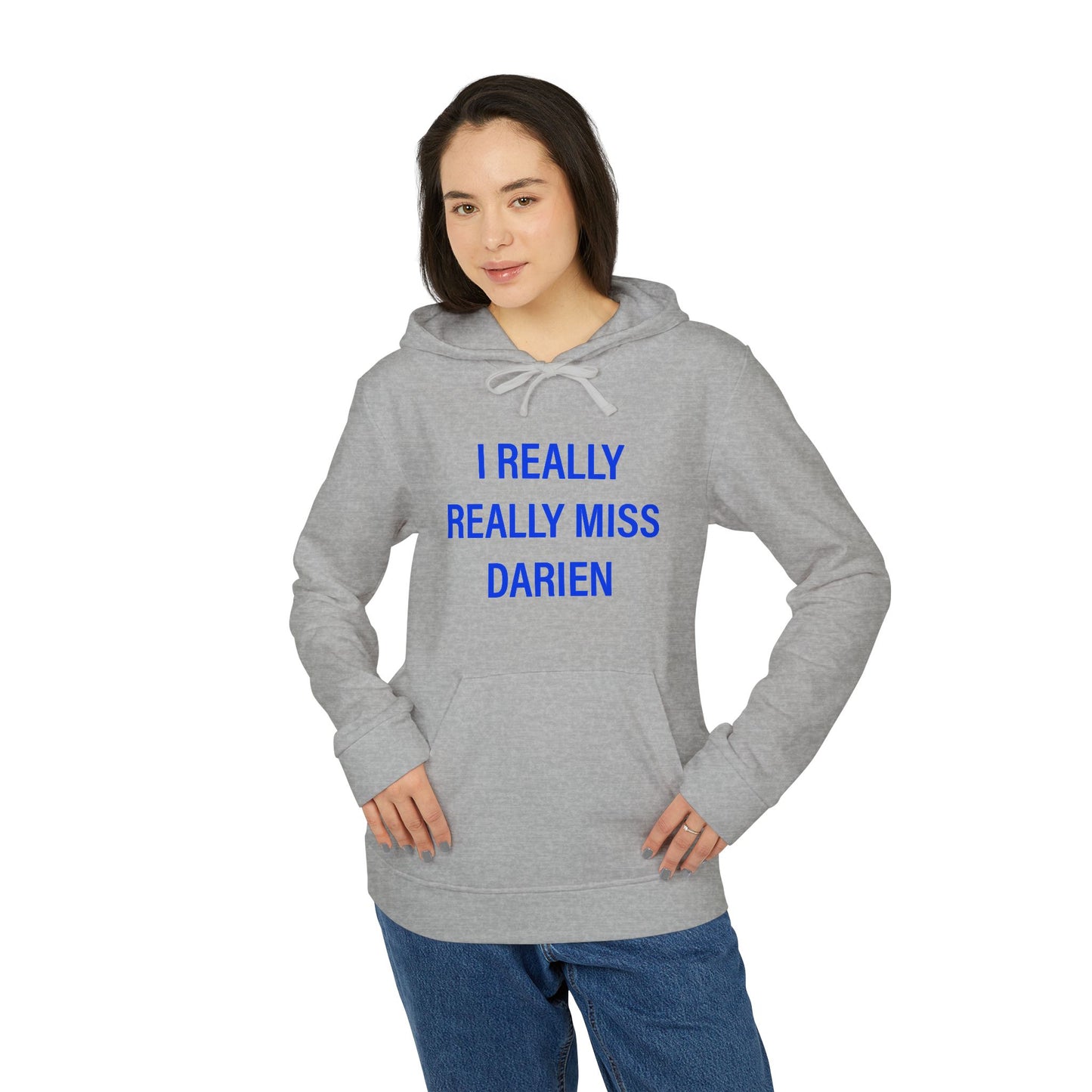 I Really Really Miss Darien adidas Unisex Fleece Hoodie