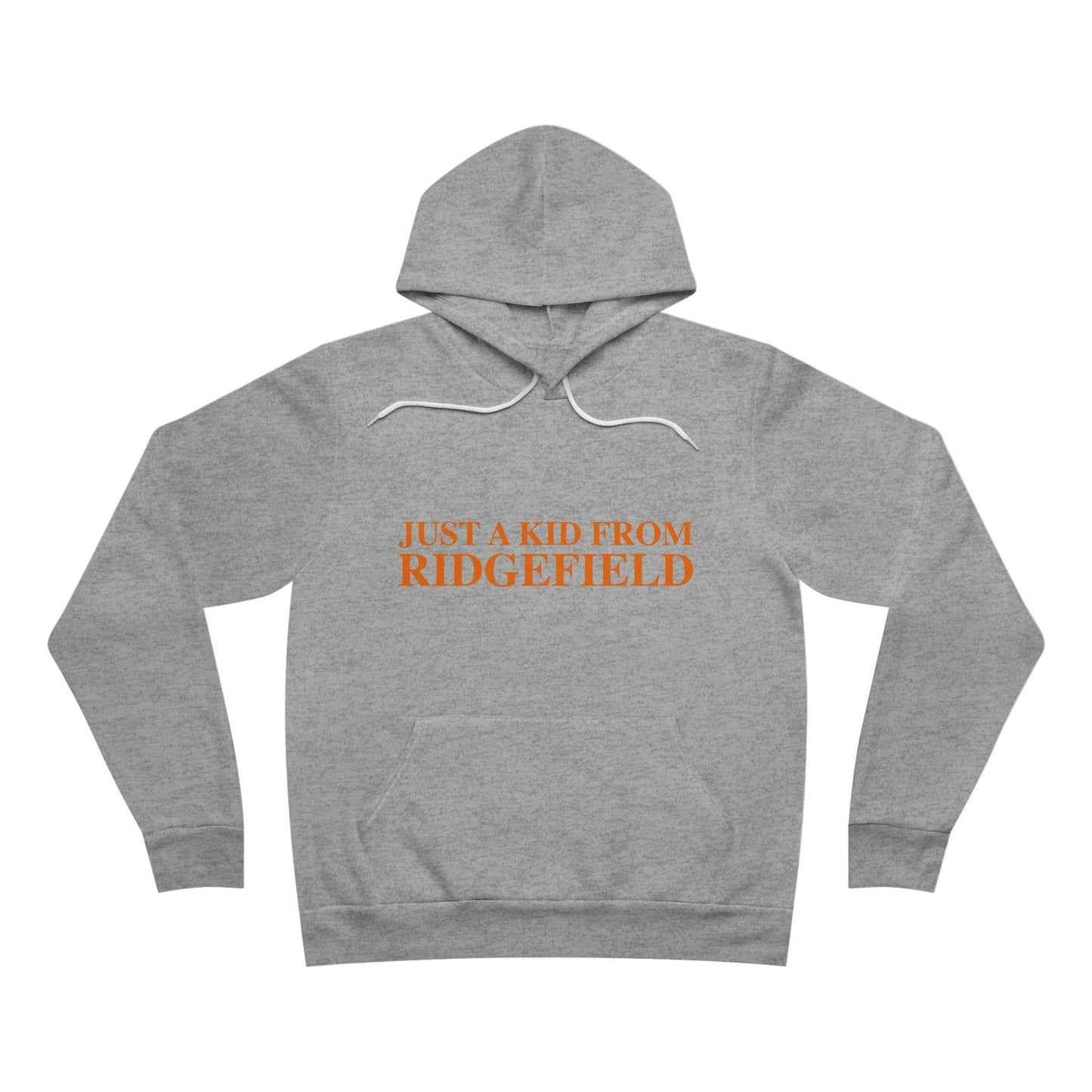 Just a kid from Ridgefield Unisex Sponge Fleece Pullover Hoodie