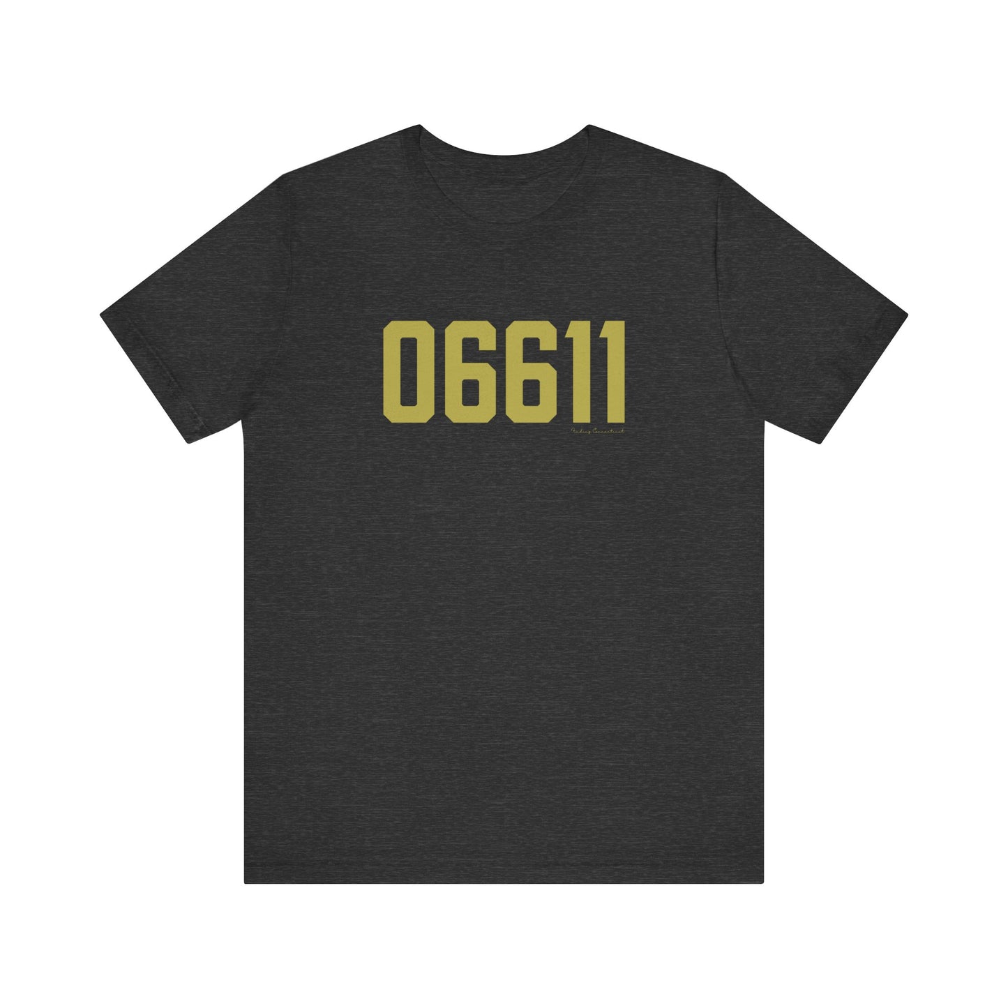 06611 Trumbull Connecticut Zip Code Unisex Jersey Short Sleeve T-Shirt