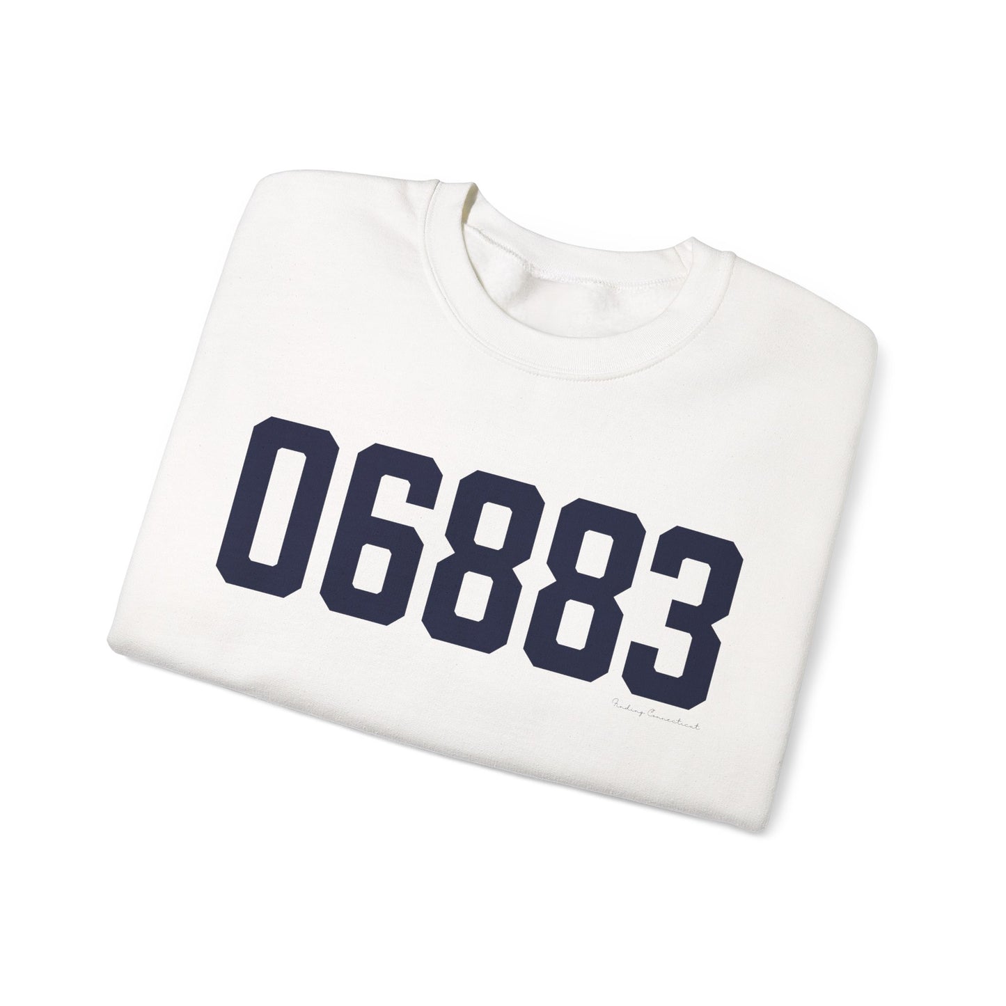 06883 Weston Connecticut Zip Code Unisex Heavy Blend™ Crewneck Sweatshirt