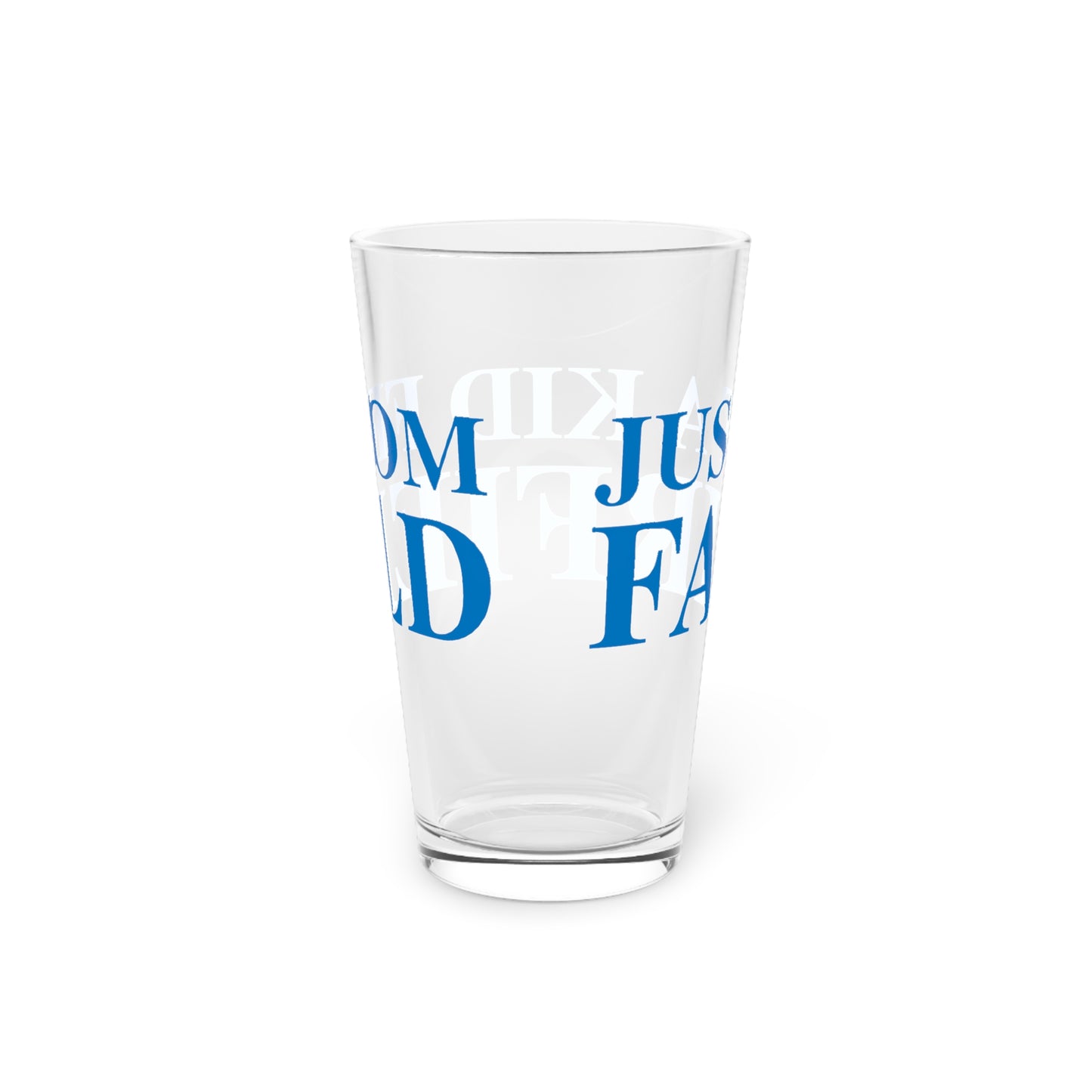 Just a kid from Fairfield Pint Glass, 16oz