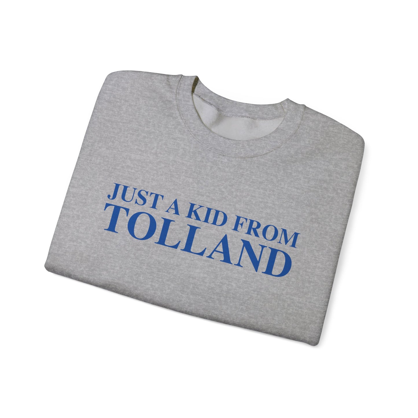 Just a kid from Tolland Unisex Heavy Blend™ Crewneck Sweatshirt