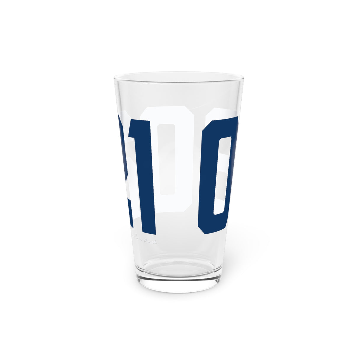 06021 Colebrook Connecticut Zip Code Pint Glass, 16oz