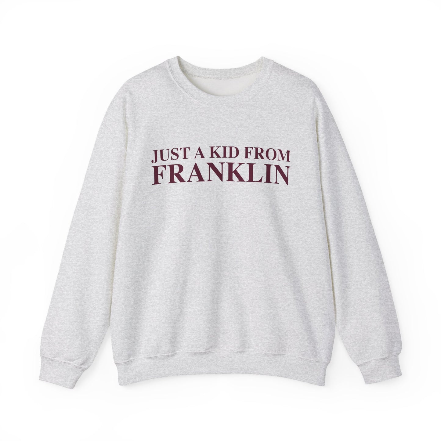 Just a kid from Franklin Unisex Heavy Blend™ Crewneck Sweatshirt