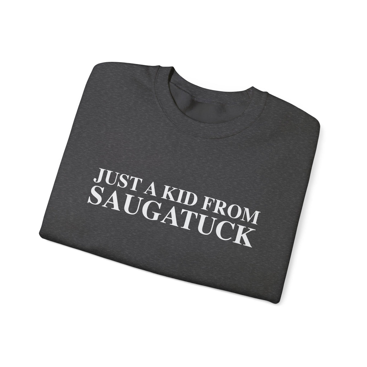 Just a kid from Saugatuck Unisex Heavy Blend™ Crewneck Sweatshirt