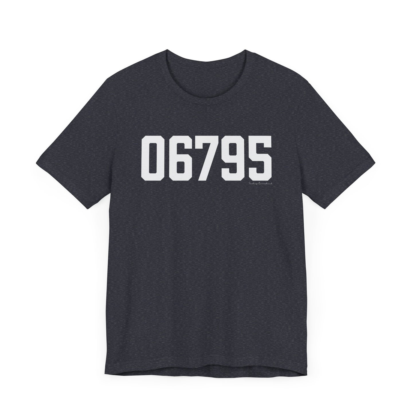 06795 - Watertown CT Zip Code Unisex Jersey Short Sleeve T-Shirt